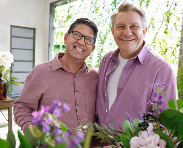 Leonard and his partner, Mark