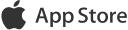 A black and white button graphic with the Apple logo and text 'Download on the App Store.'