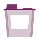 Sharps disposal container