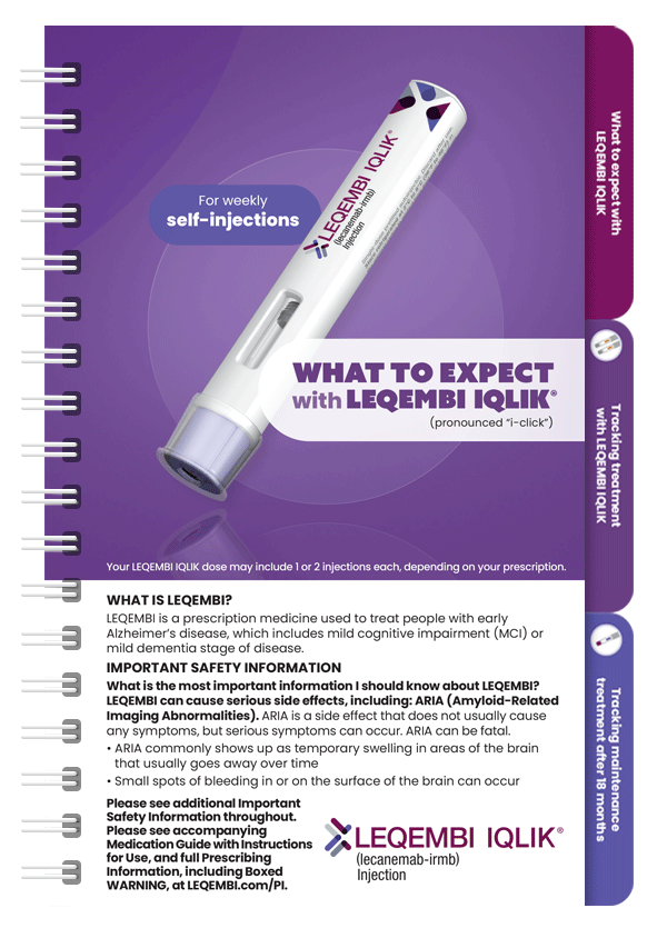 LEQEMBI® IQLIK® autoinjector getting started guide