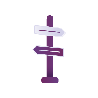 Signpost icon