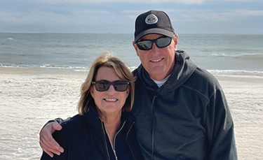 Chris and his wife, Jannet