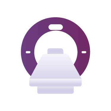MRI (magnetic resonance imaging) scan icon