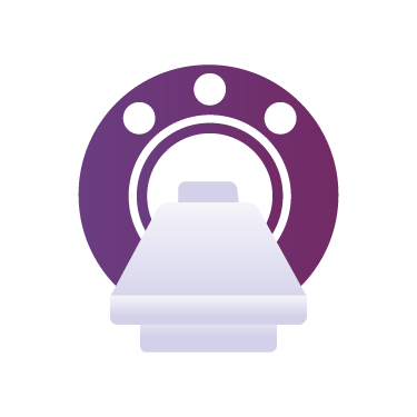 Positron emission tomography (PET) scan icon