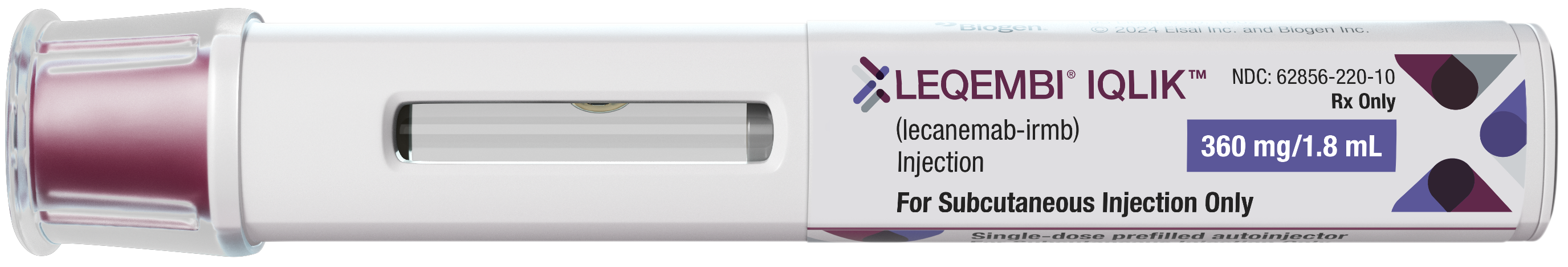 LEQEMBI® IQLIK™ single dose autoinjector