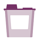 Sharps disposal container