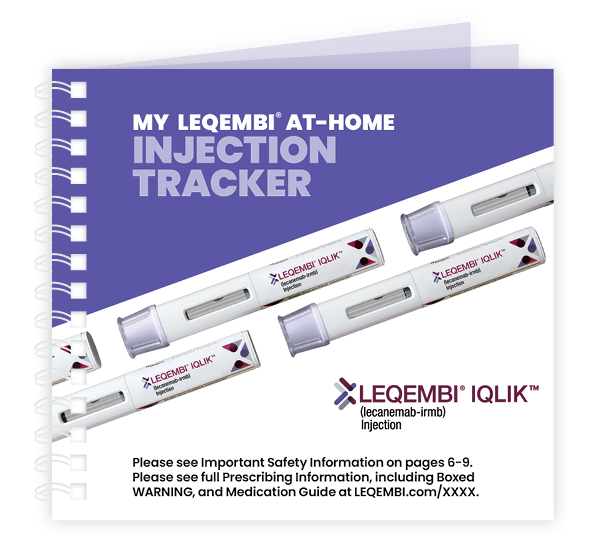 My LEQEMBI® At-Home Injection Tracker