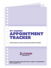 LEQEMBI® (lecanemab-irmb) appointment tracker