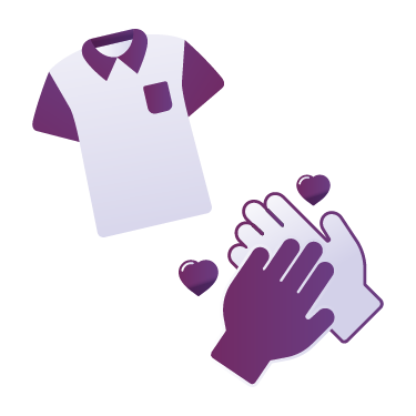 Icono de sudadera y compañero del cuidado