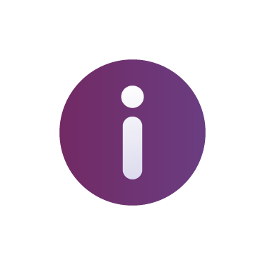 Icono de círculo de información