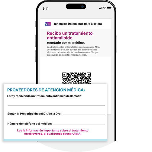 Tarjeta de tratamiento para billetera