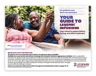 Guide to LEQEMBI® (lecanemab-irmb) infusions