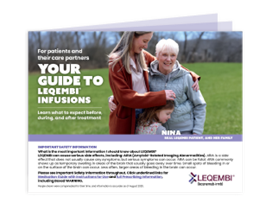 Guide to LEQEMBI® (lecanemab-irmb) infusions