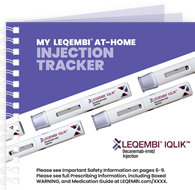Examples of LEQEMBI® (lecanemab-irmb) injection tracking documents