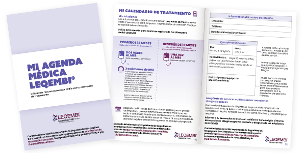 Agenda médica LEQEMBI® (lecanemab-irmb)