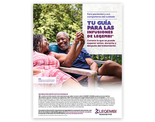 Guía sobre infusiones de LEQEMBI® (lecanemab-irmb)