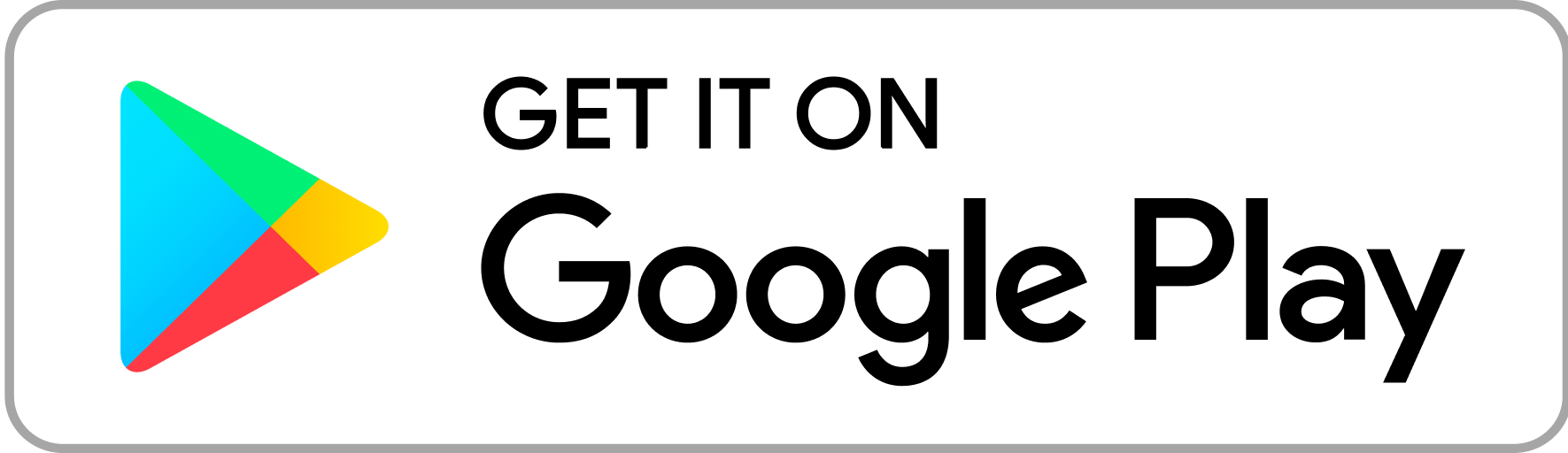 Google Play logo with the text 'GET IT ON' above and 'Google Play' below, set against a black background.