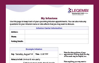 LEQEMBI Appointment Tracker