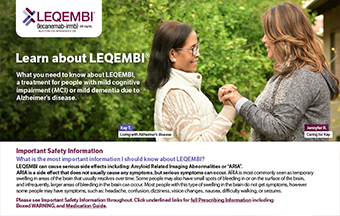 LEQEMBI Patient Brochure